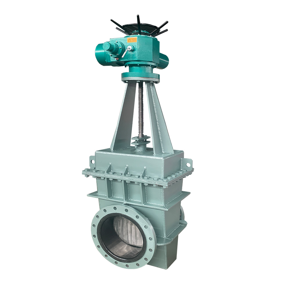 電動(dòng)襯膠閘板閥 