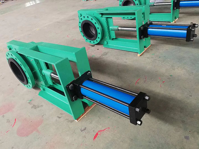 高壓法蘭式礦漿刀閘閥