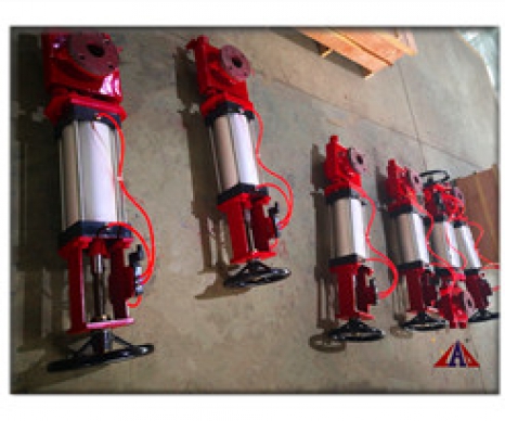 氣開式帶手輪膠管閥