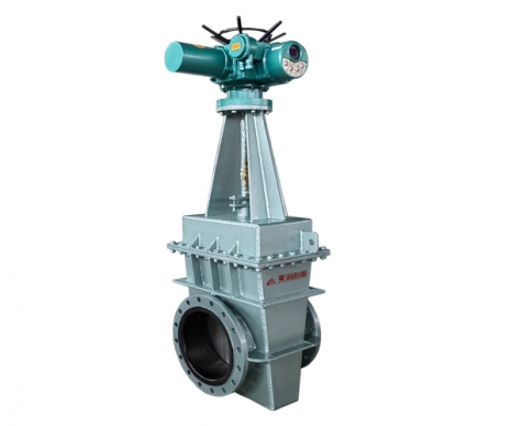 電動襯膠閘板閥